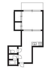 高根マンションの物件間取画像